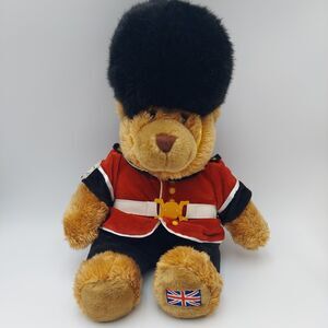 Keel Kings Royal Guard Bear 15" Plush British Black Hat Pants Red Coat